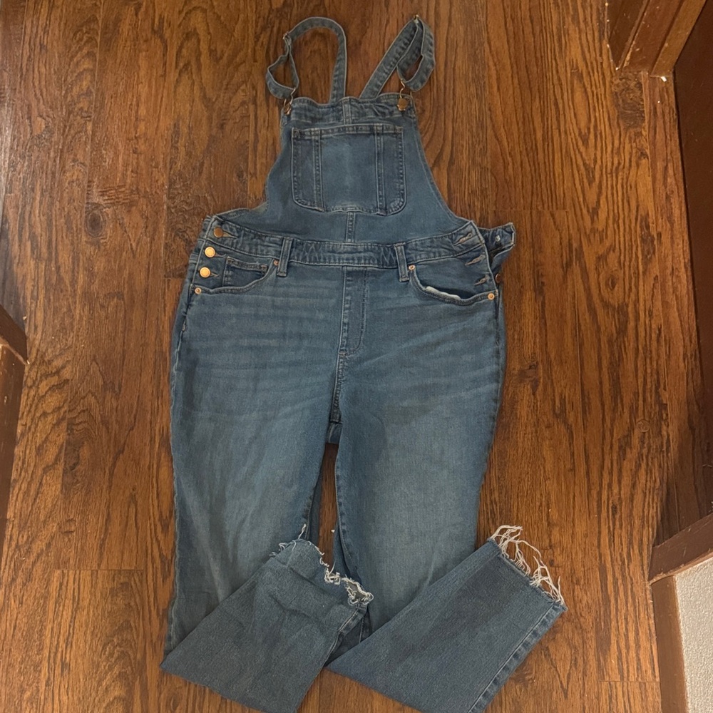Universal Thread Blue Denim Overalls